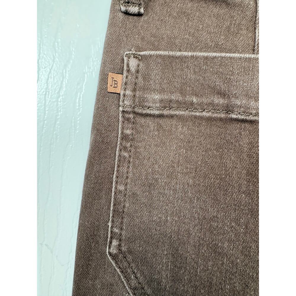 Judy Blue Box of Chocolates Retro Wide Jeans High Rise Brown Size 0/24 Stretch - Picture 5 of 16